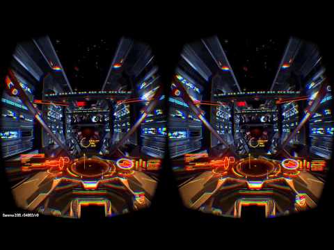 Capital Ship / Battecruiser in Elite Dangerous (with Oculus Rift) 