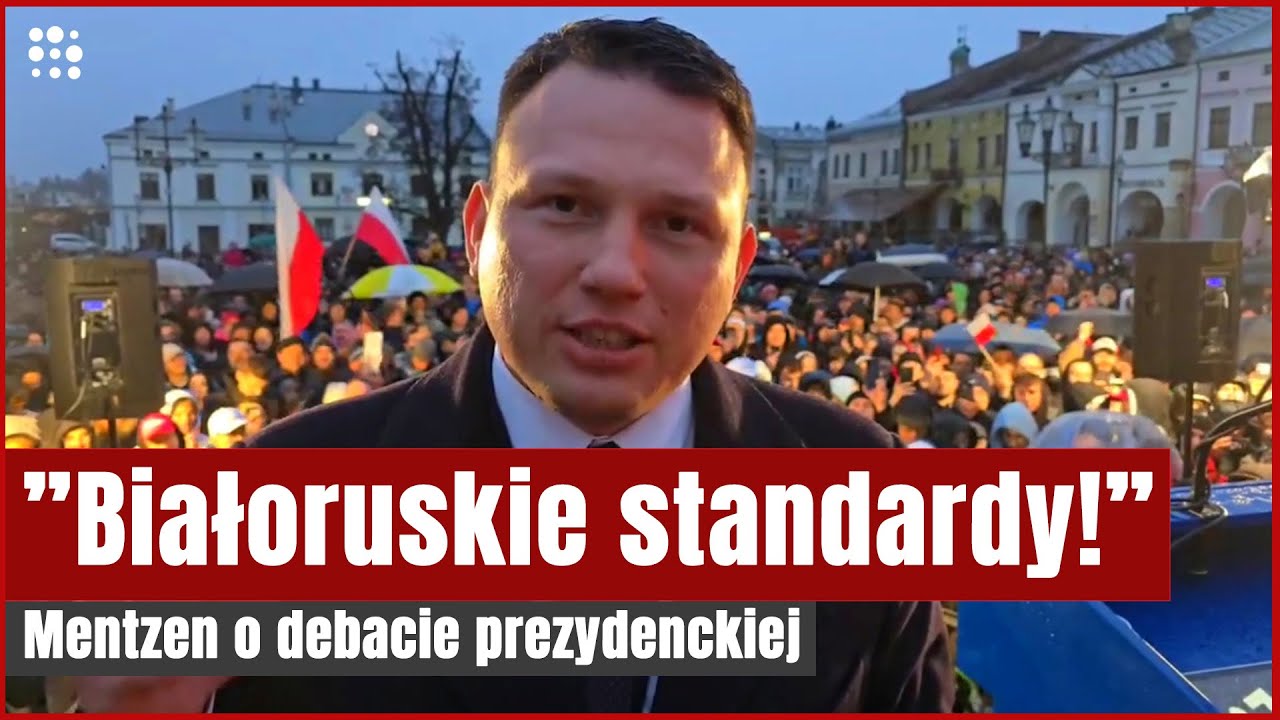 Mentzen uderza w Trzaskowskiego i debatę prezydencką. "To jest skandal!" | Gazeta.pl