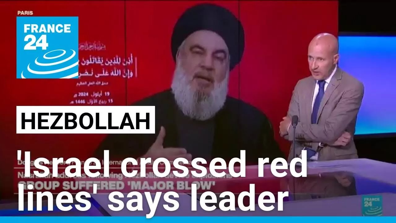 Hezbollah chief says group suffered 'unprecedented' blow after device explosions • FRANCE 24