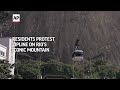 Residents protest zipline on Rio’s iconic mountain  - 01:09 min - News - Video