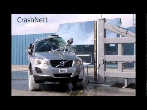 Відео краш-тесту Volvo XC60 з 2008 року