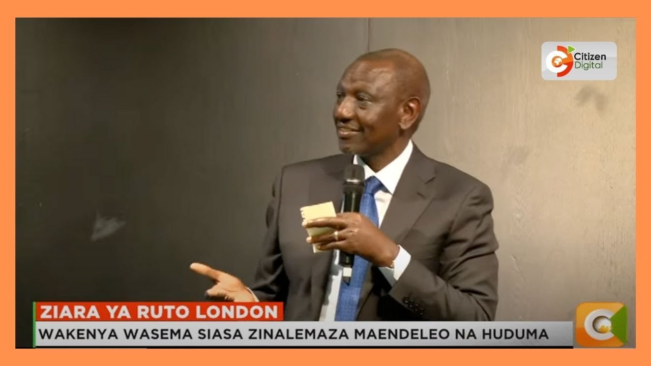 Ziara ya Ruto London