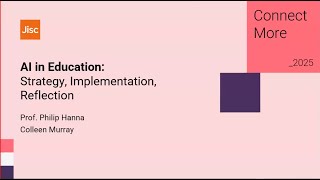 AI in education: Strategy, implementation, reflection