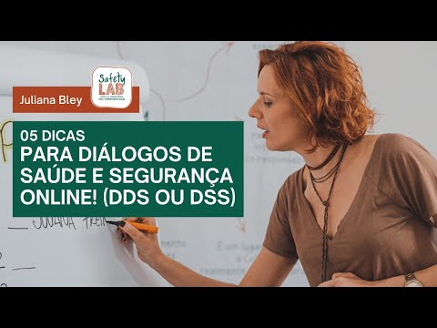 5 DICAS PARA DIÁLOGO DE SAÚDE E SEGURANÇA ONLINE