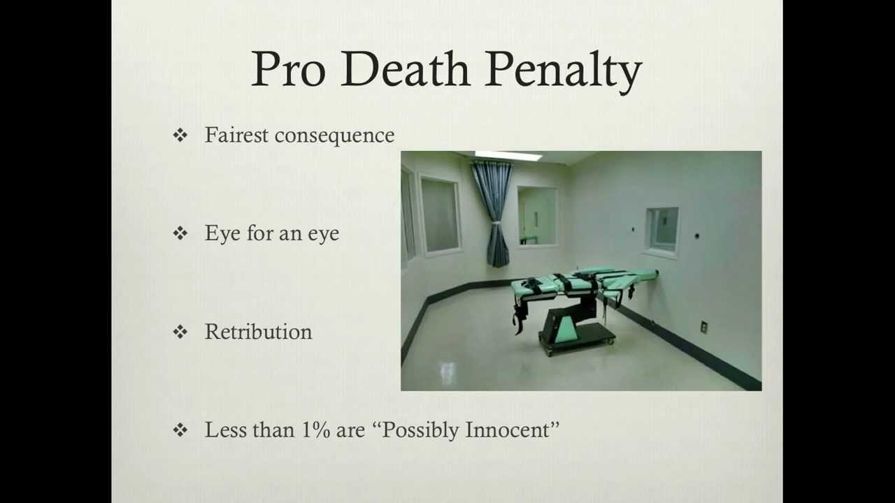 pros and cons of the death penalty