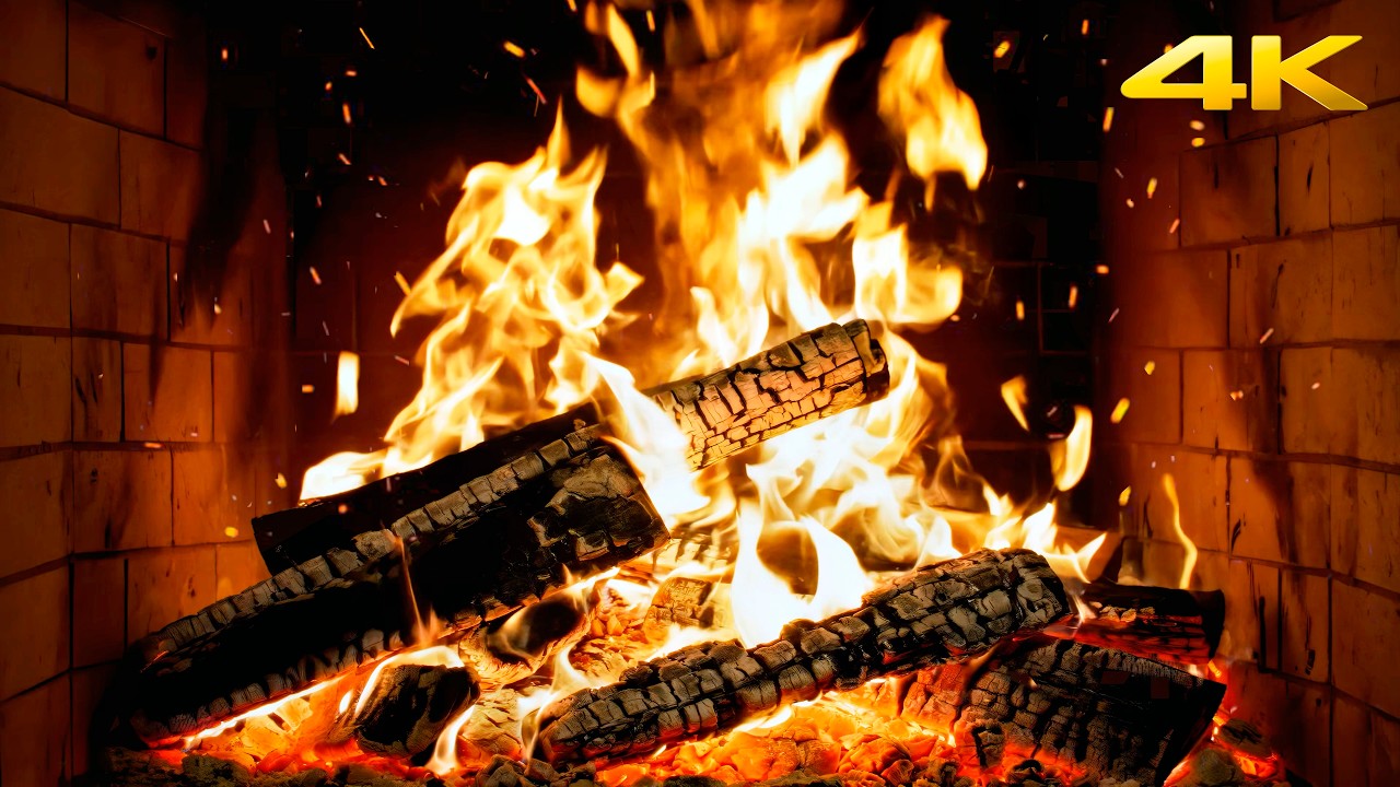 🔥 FIREPLACE ASMR THAT Will CALM Your MIND with Soothing FIRE Sounds for PEACEFUL Holiday SEASON