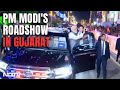 PM Modi In Gujarat | On Gujarat Visit, PM Modi Holds Mega Roadshow In Jamnagar