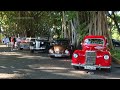 American classic cars take over the streets of Havana in annual rally
