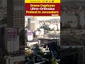 Drone Captures Massive Ultra-Orthodox Protest In Jerusalem Over Army Conscription Law | NewsX