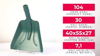 Plastic Dustpan Shovel with Handle