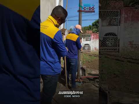 Serviço Autônomo de Água Esgoto -SAAE DE CODÓ, manutenção do Pt-16(Bairro Codó Novo).
