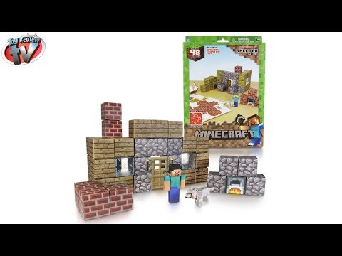 Papercraft   overworld  Minecraft: shelter pack Toy VIDEO: minecraft Shelter Pack Review Overworld papercraft