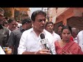 Lok Sabha Elections: BRS Leader KT Rama Rao, Family Cast Their Votes in Hyderabad | News9