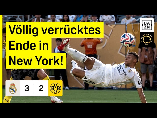 Real Madrid - Borussia Dortmund | FIFA Club World Cup | DAZN Highlights