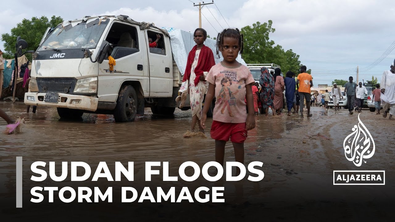 Hundreds of homes destroyed in heavy rains & flooding in Sudan