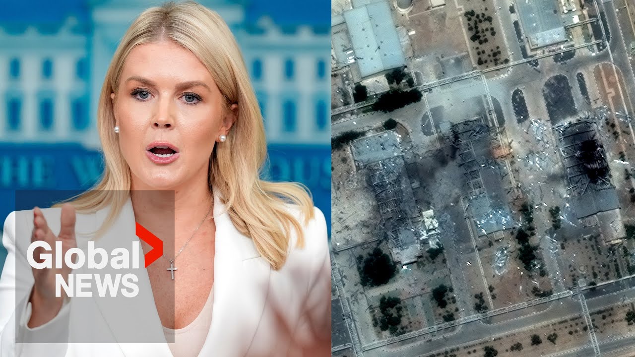 White House claims no enriched uranium was removed prior to US attacks on Iran