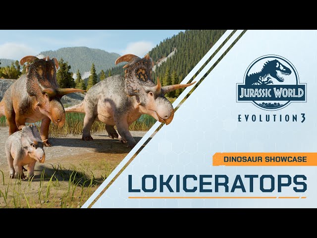 Jurassic World Evolution 3 | Lokiceratops | Dinosaur Showcase