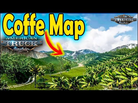 Colombia Coffee Map Save Profile Download ATS 1.55 and 1.56