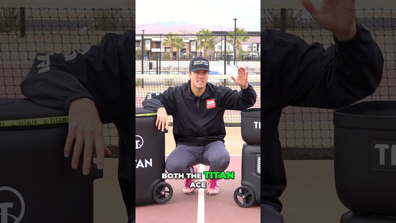 Which ball machine is KING? 👑 #pickleball #pickleballcoach