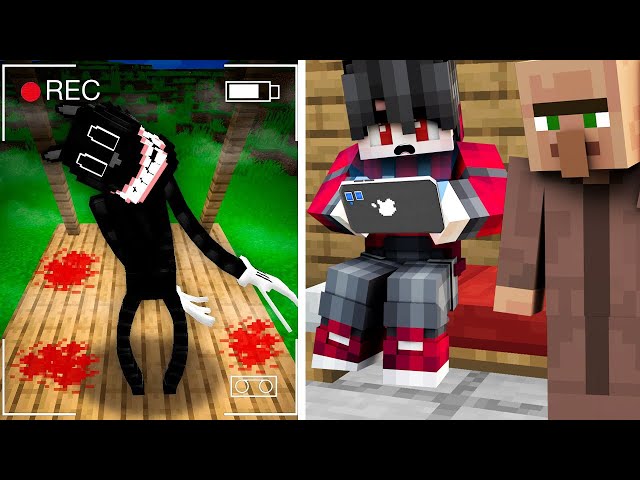ถ้าเกิด!! ผมเจอผีแมวการ์ตูนแคท อยู่หลังกล้องวงจรปิด ในมายคราฟ..😱