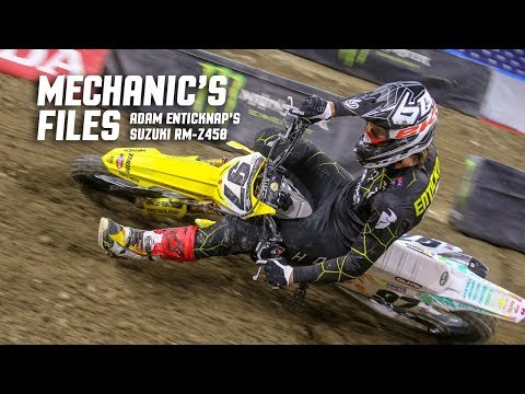 Mechanics Files: Adam Enticknaps Suzuki RM-Z450