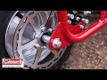 Coleman Powersports CT100U Mini Bike, Red