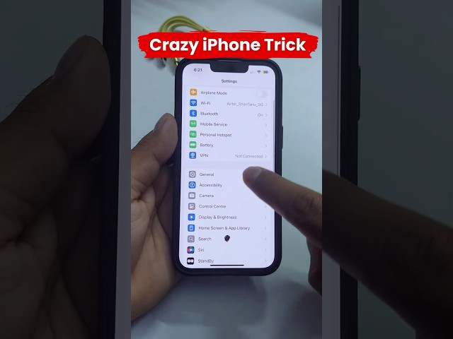 iPhone Ka Aisa Trick 😱 Jise Apple Bhi Chhupata Hai! | Secret Hack 2025 🔥 #shorts #shorts