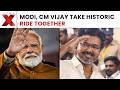PM Modi And CM Vijay Take Historic Ride From Porur To Poonamallee In Chennai