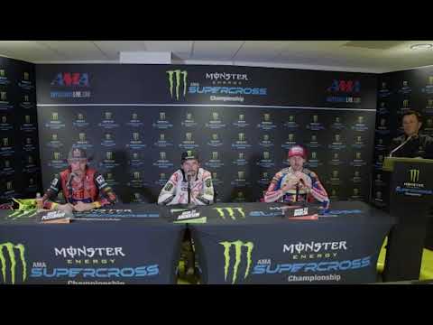 2022 Supercross 450SX Round 2 Press Conference
