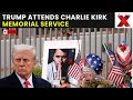 LIVE: US President Trump participates in the Memorial Service for Charlie Kirk | NewsX