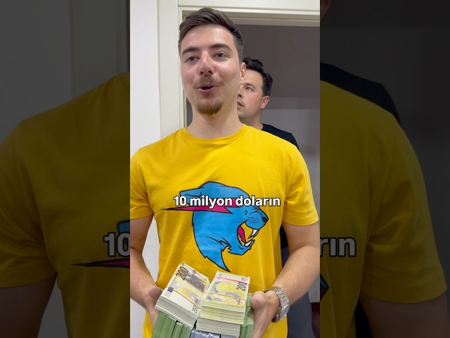 Mr Beast Odama Daldı #shorts