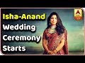 Isha Ambani-Anand Piramal wedding ceremony starts with 'Anna Seva' in Udaipur
