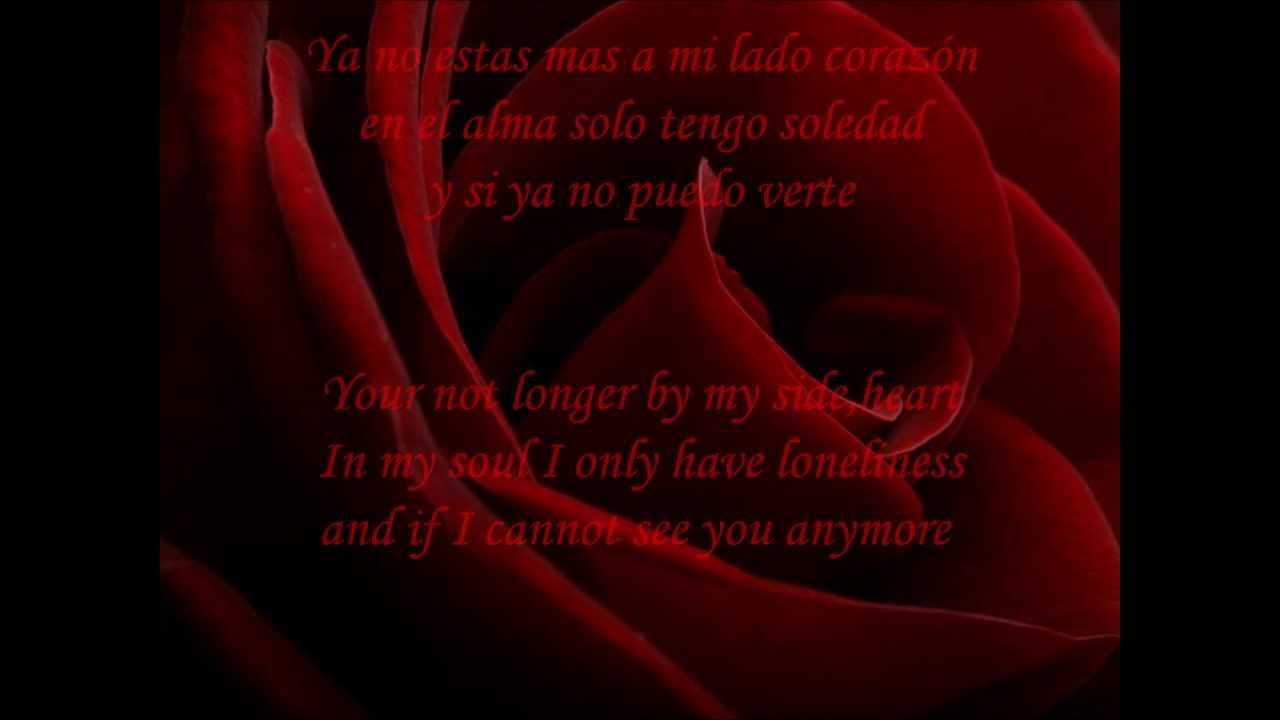 Luz Casal - Historia De Un Amor (Lyrics with translation) - YouTube