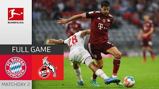 🔴 LIVE | FC Bayern München — 1. FC Köln | Matchday 2 – Bundesliga 2021/22