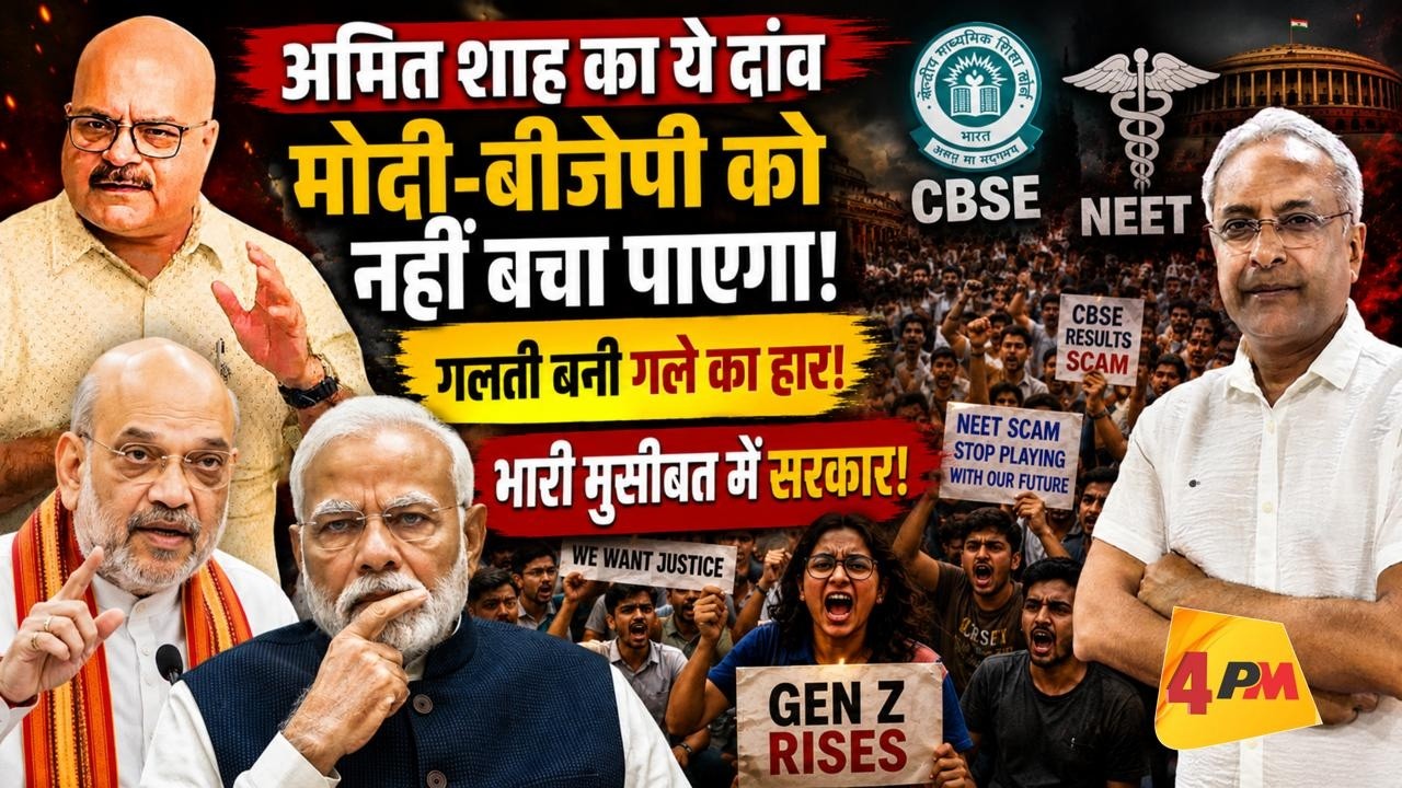 अमित शाह के ‘दांव’ का प्रोफेसर अभय दुबे ने गर्दा उड़ाया!