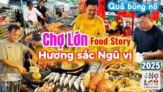 1090. Sài Gòn - Biển người tại Lễ hội ẩm thực Chợ Lớn Food Story 2025 cùng xếp hàng ăn món Hoa Việt