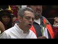 Immigrant workers gather in Baltimore to mourn those lost in bridge collapse  - 00:58 min - News - Video