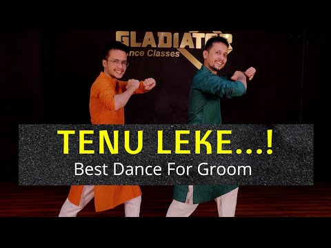 Upload mp3 to YouTube and audio cutter for Tenu Leke | Best song for Groom | Wedding song | Dance by Akhil & Kunal | Gladiator Dance Classes download from Youtube