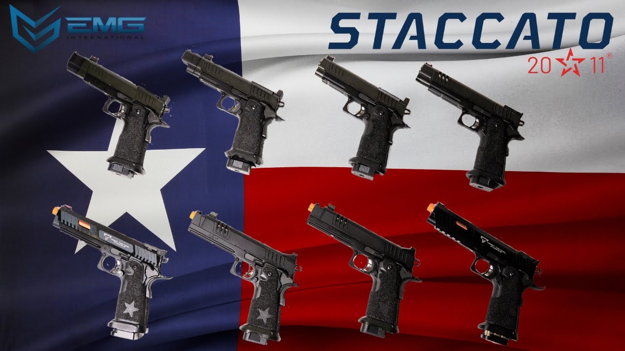 Airsoft - Présentation d'Evike Europe et des STACCATO EMG [French]