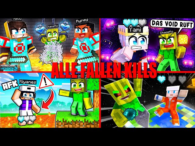 ALLE FALLEN KILLS von CHAOSFLO44 in MINECRAFT HELDEN 2💀 (zu krass)