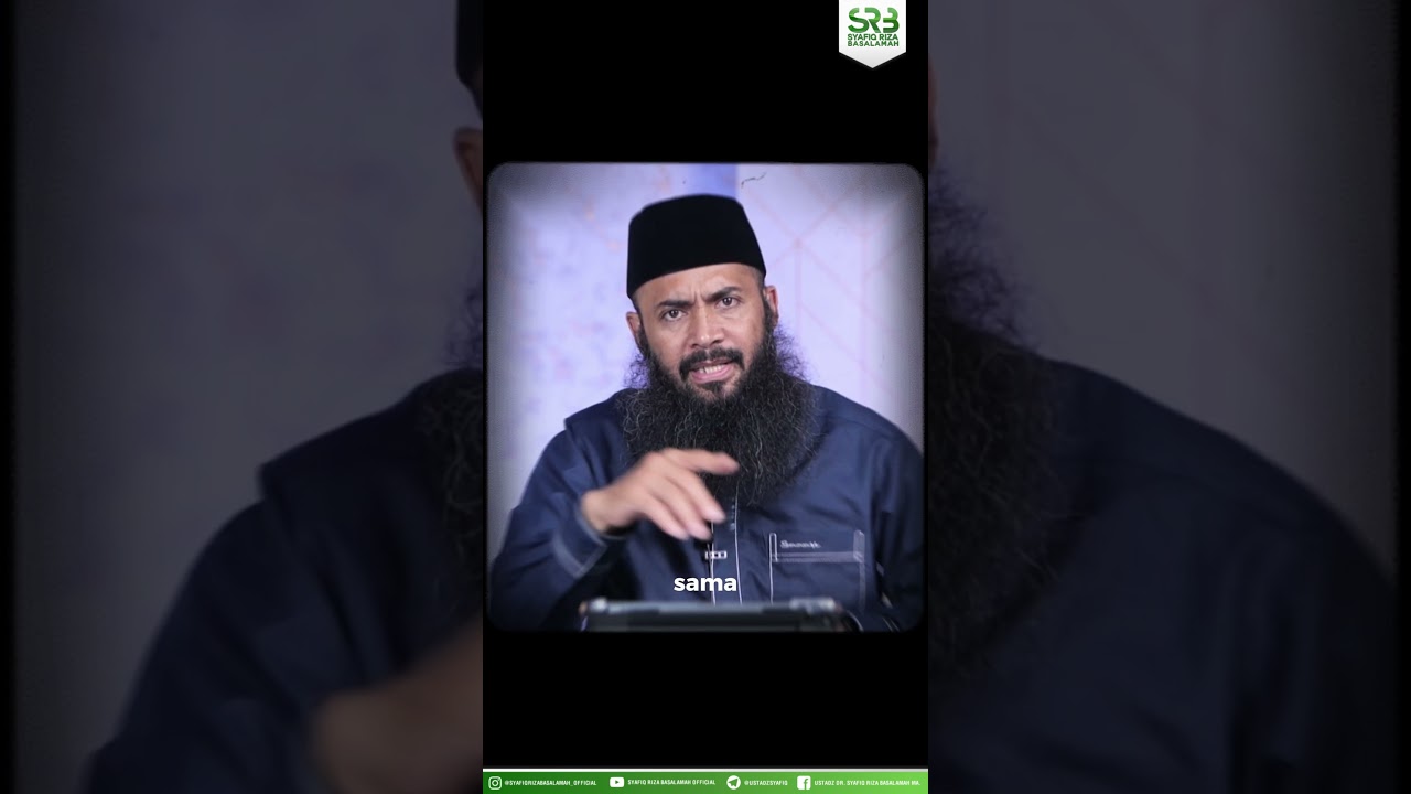 Begini Seharusnya Kita Menyikapi Soal Rezeki - Ustadz Dr. Syafiq Riza Basalamah, M.A