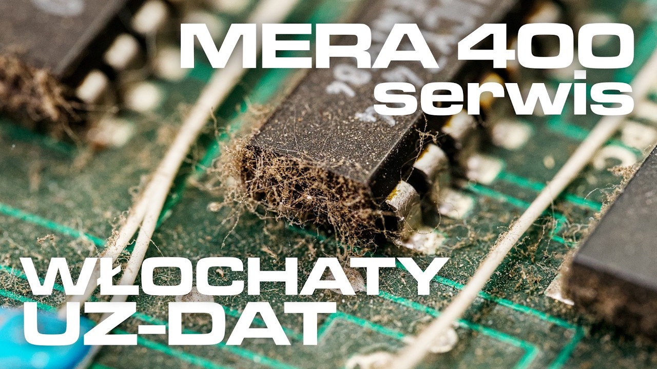 MERA-400 serwis: włochaty pakiet UZ-DAT