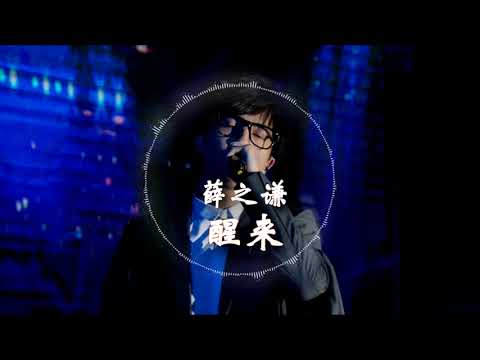 【HD高清音质】 薛之谦 -《醒来》 ft. 小岳岳 动态歌词版本 【感谢你赐我窒息感,让我们看上去不太艰难...】