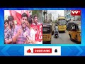 ఖమ్మం జిల్లా వ్యాప్తంగా ఫిట్నెస్ లేని బస్సులు.. PDSU నేతల ధర్నా | Khammam RTO office || 99tv