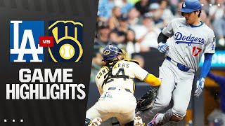 Dodgers vs. Brewers Game Highlights (7/8/25) | MLB Highlights