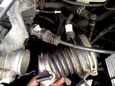 PCV valve how to replace or clean 2000 Mazda Mpv Lx - YouTube hhr fuel filter location 