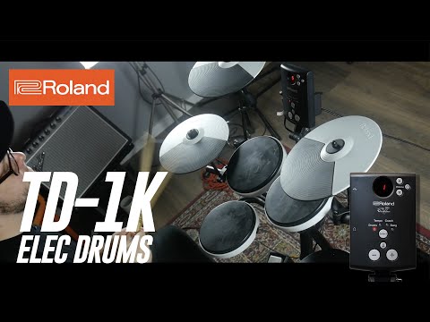 video Roland TD-1K V-Drums Electronic Drum Set