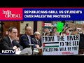Palestine Protests News | Republicans Demand Discipline For US Students Over Protests On Campus