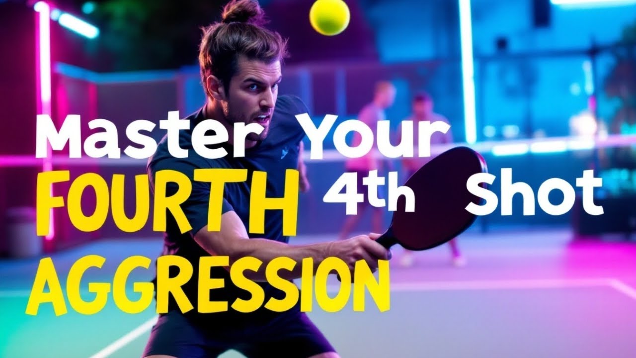 Improving Pickleball Fourth Shot Aggression