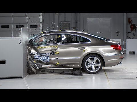 Видео краш-теста Volkswagen CC с 2012 года